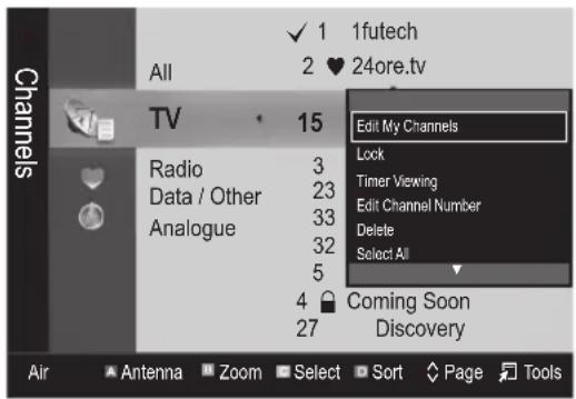 SAMSUNG PS50C680G5K - ♥ My Channels - 1