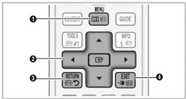 MENU WITHOUT GUIDE TOOLS INFO i RETURN EXIT EXIT