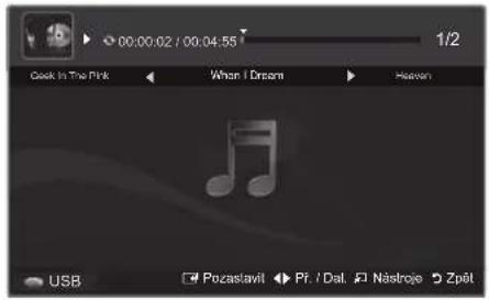 00:00:02 / 00:04:55 1/2 Cook Is The Pick When I Dream Heaven USB Pozastavit Pr. / Dal. Nástroje Zpět