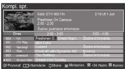 Kompl. spr. Kásl. DTV 500 1m 2:10 Ut 1 Jun Freshmen On Campus 2:00 - 2:30 Žiadne podrotané informacie Dres 2:00 - 3:00 3:00 - 4:00 903 1m 901 ITV Play 902 Kerangd 903 Kiss 903 grayword 904 Smash Host Freshmen O., Street Hypn. Mid Extra Loaded Fresh 42 with Dynamic MC. The Dictionary Smash Host Sunday Žiadne informacie. Žiadne informacie. Žiadne informacie. Škostory Žiadne informacie.