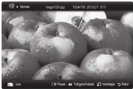 SAMSUNG PS58C6500TK - Visning af et foto (eller diasshow) - 1