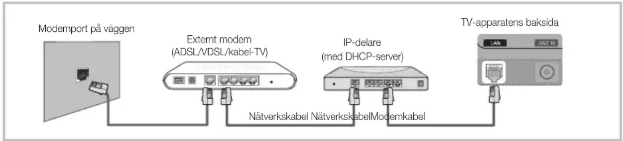 SAMSUNG PS58C6500TK - Anslutning till ett nätverk via kabel - 2