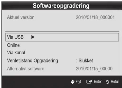 SAMSUNG PS58C6500TK - Softwareopgradering - 1