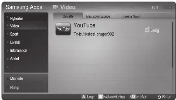SAMSUNG PS58C6500TK - Samsung Apps - 1