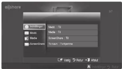 SAMSUNG PS58C6500TK - Indstillinger - 1