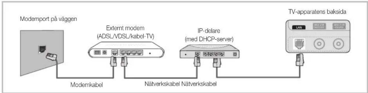 SAMSUNG PS63C7000YK - Anslutning till ett nätverk via kabel - 2