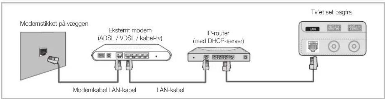 SAMSUNG PS63C7000YK - Tilslutning til et kablet netværk - 2