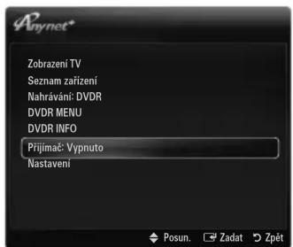 SAMSUNG LE46B650T2W - Poslech prostřednictvím přijímače (domácí kino) - 1