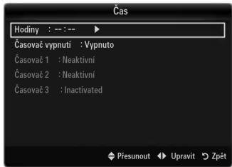 SAMSUNG LE46B650T2W - Časov.spán. - 2