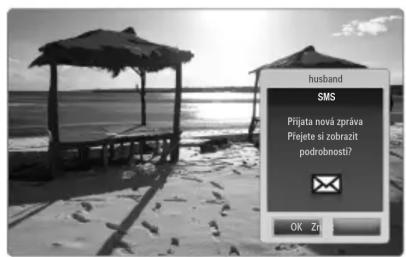SAMSUNG LE46B650T2W - Používání funkce Message - 1