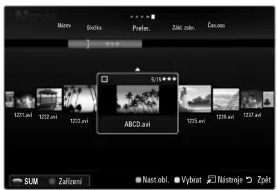 SAMSUNG LE46B650T2W - Název (Music / Movie) - 3