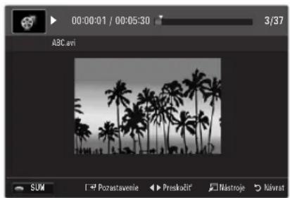 00:00:01 / 00:05:30 3/37 A3C avi SUM ► Poratravenie ► Preskodit ► Nástroje ► Måvrat
