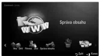 Správa obsahu Hra: Dětí Fitness Júří Správa obsahu Zpět Konec