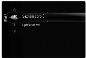 Vstup Seznam zdrojů Upravit název