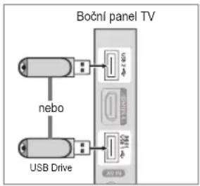 SAMSUNG LE46B651T3W - Připojení zařízení USB - 1