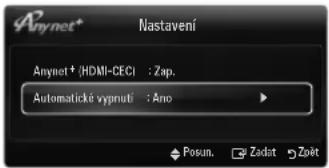SAMSUNG LE46B651T3W - Nastavení - 3
