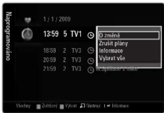 1 / 1 / 2009 13:59 5 TV1 O změně Zrušit plány Informace Výbrat vše 20:59 2 TV3 21:59 2 TV3 Mýbratne's minke