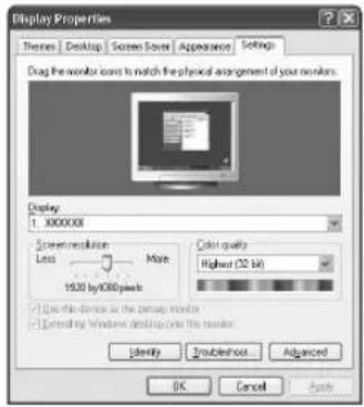 SAMSUNG LE40B652T4W - Nastavení počítačového softwaru (na základě systému Windows XP) - 1