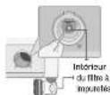 SAMSUNG WD80TA049BE - Nettoyage du filtre à impuretés - 3