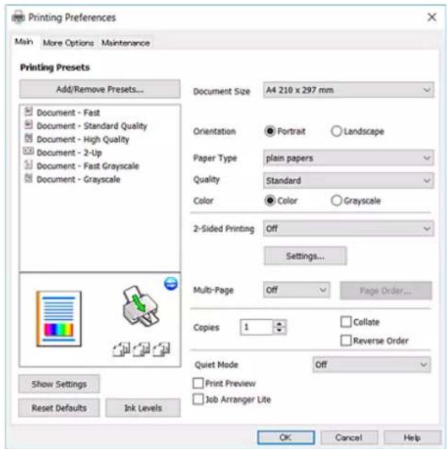 EPSON EcoTank ET-4700 - Udskrivning - 1