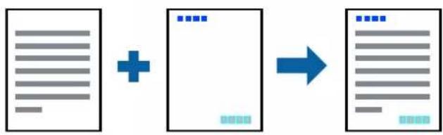 EPSON EcoTank ET-4700 - Udskrivning med sidehoved og sidefod - 1
