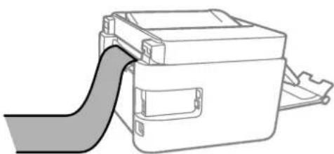 EPSON EcoTank ET-4700 - Indføring af langt papir - 1