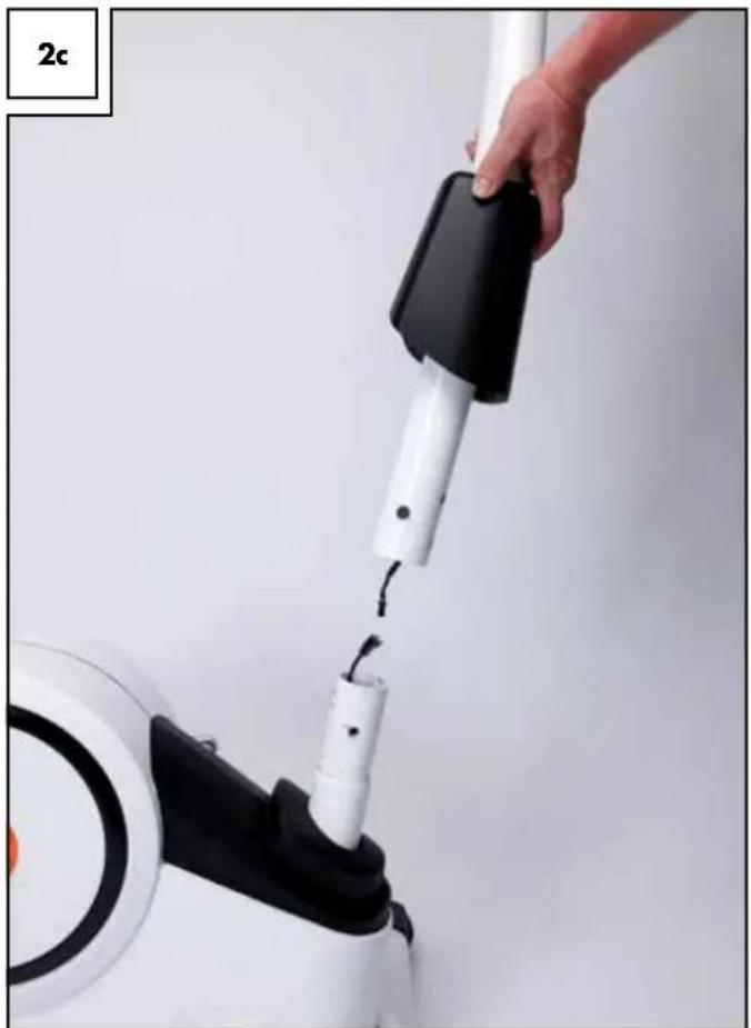 CRIVIT IAN 92561 - Assembling the handlebar post - 3