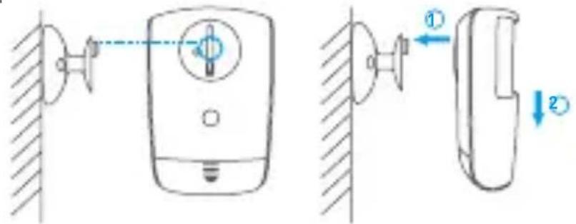 EZVIZ T1 - Tunnistimen asentaminen - 2