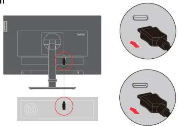 LENOVO ThinkVision T23i-20 - HDMI - 1