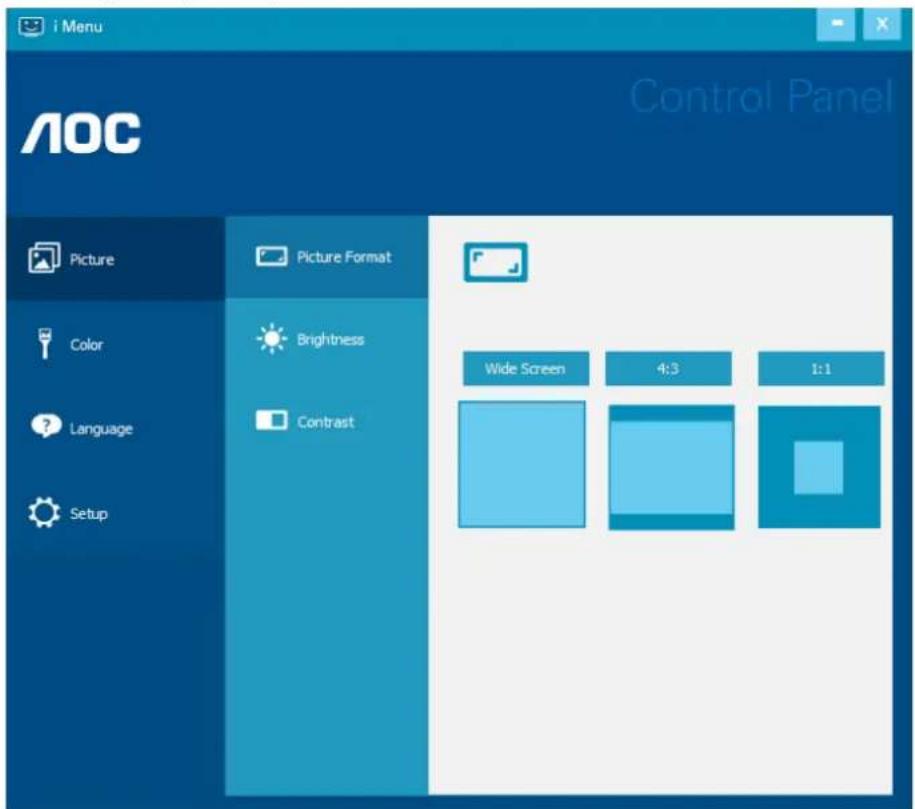 AOC Style-line U32U1 - i-Menu (Screen+) - 2