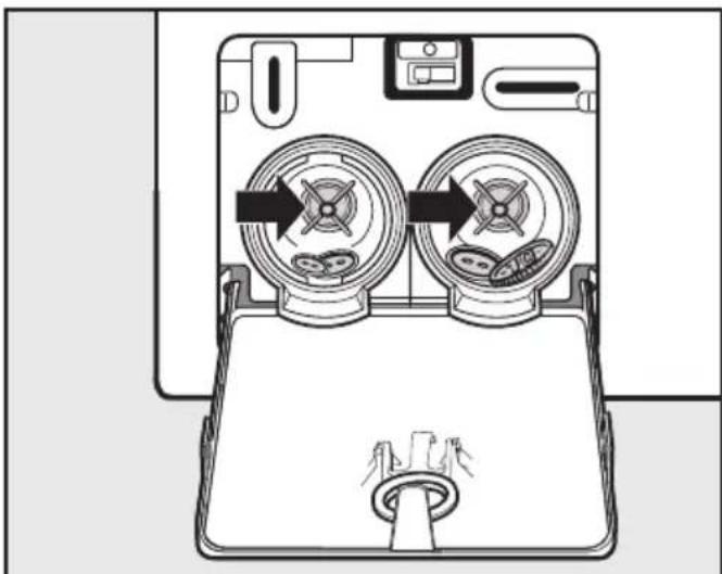 MIELE WSF 363 WCS - Filteret tømmes - 3