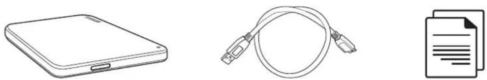 TOSHIBA Canvio Flex - Check the Components - 1