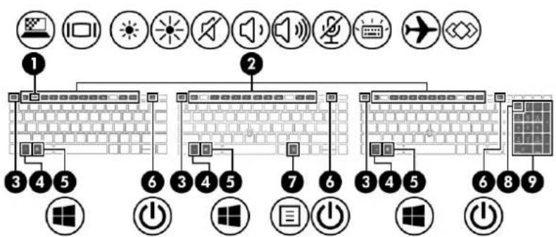 HP Elitebook 855 G7 - Specialtaster - 2