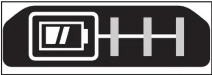 STANLEY SFMCF820 - Batteriets ladetilstandsindikator (fig. B) - 1