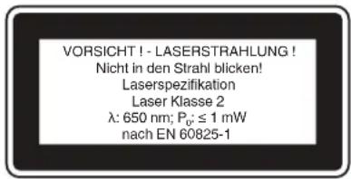 EINHELL TC-SM 2531/2 U - Posebni napotki za laser - 1