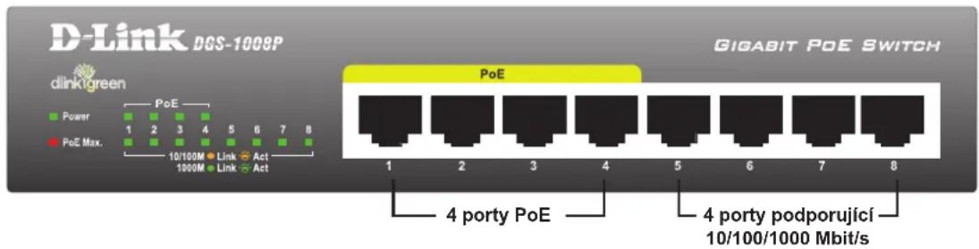 D-LINK DGS-1008P - INSTALACE PRODUKTU - 2