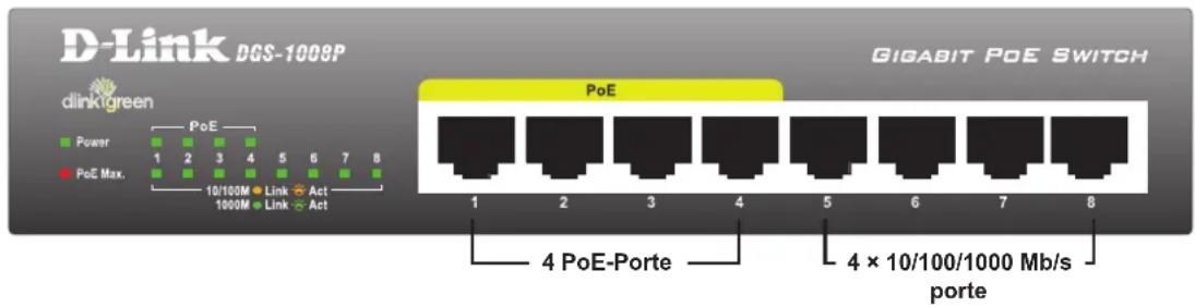D-LINK DGS-1008P - PRODUKT INDSTILLING - 2