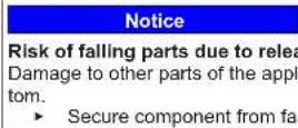 BOSCH KIS87ADD0 - Replacing flat hinge - 10