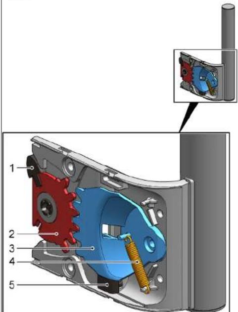 NEFF GS7363IEP - Τοποθέτηση λαβής easy open - 1