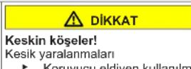 NEFF GS7363IEP - Kapının üst menteşesinin değiştirilmesi - 4