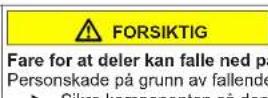 NEFF GS7363IEP - Utskiftning av øvre dørhengsel (dør med display) - 6