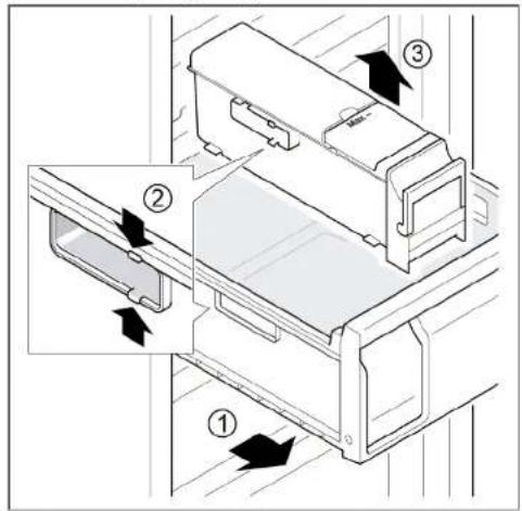 NEFF GS7363IEP - Retirer la fabrique de glace - 1