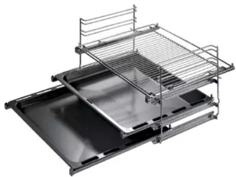 BOSCH HEZ438301 - Teleskopudtræk, 3 niveauer, Rustfrit stål HEZ438301 - 1