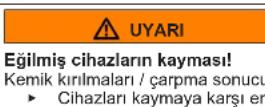 BOSCH KSV36VIEP - Kapının üst menteşesinin değiştirilmesi (göstergeli kapı) - 6