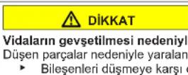 BOSCH KSV36VIEP - Kapının üst menteşesinin değiştirilmesi (göstergeli kapı) - 8