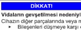 BOSCH KSV36VIEP - Kapının üst menteşesinin değiştirilmesi (göstergeli kapı) - 10