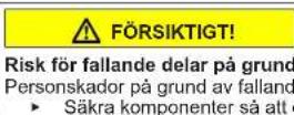 BOSCH KSV36VIEP - Byta dörrens övre gångjärn - 9