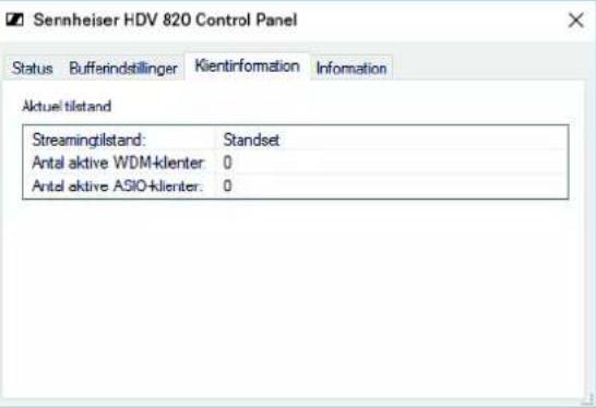 SENNHEISER HDV 820 - Anvendelse af Sennheiser Control Panel - 3