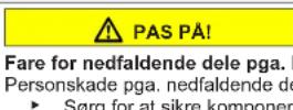 BOSCH GSN36VIFP - Udskiftning af øverste dørhængsel - 8