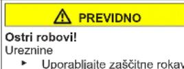 BOSCH GSN36VIFP - Zamenjava zgornjega tečaja vrat - 4